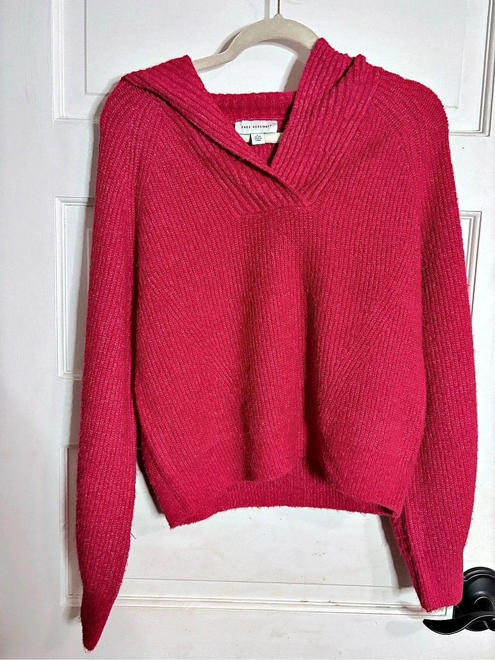 Free Assembly Collar Sweater V-Neck
